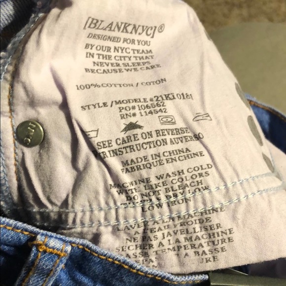 Blank NYC Friendly Skies A-Line Denim Mini Skirt - Picture 4 of 16